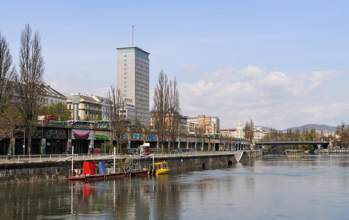 Ringturm | Stolpnica Ringturm je s 73 metri druga najvišja zgradba znotraj Ringa, slovitega dunajskega bulvarja. Od nje je višja le Štefanova katedrala. | Foto Shutterstock