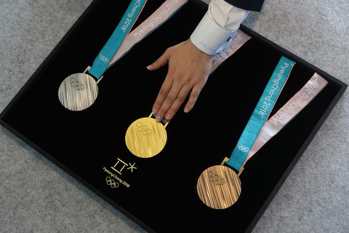 olimpijske medalje Pjongcang | Foto: Getty Images