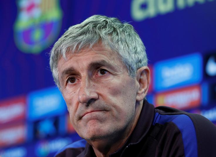 Quique Setien je v začetku leta nasledil Ernesta Valverdeja. Kdo bo nasledil njega? | Foto: Reuters