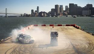 Gymkhana 5 in Blockovo sežiganje gum po ulicah San Francisca