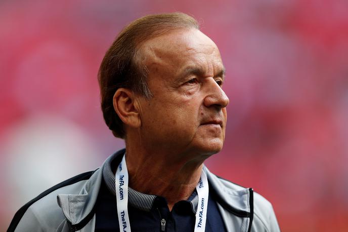 Gernot Rohr | Gernot Rohr bo nadaljeval delo v nigerijski reprezentanci. | Foto Reuters