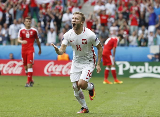 Poljska se je prva uvrstila v četrtfinale, kjer jo čaka Portugalska | Foto: Reuters