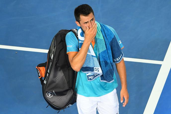 Bernard Tomic | Bernard Tomic je predal dvoboj v Atlanti. | Foto Gulliver/Getty Images