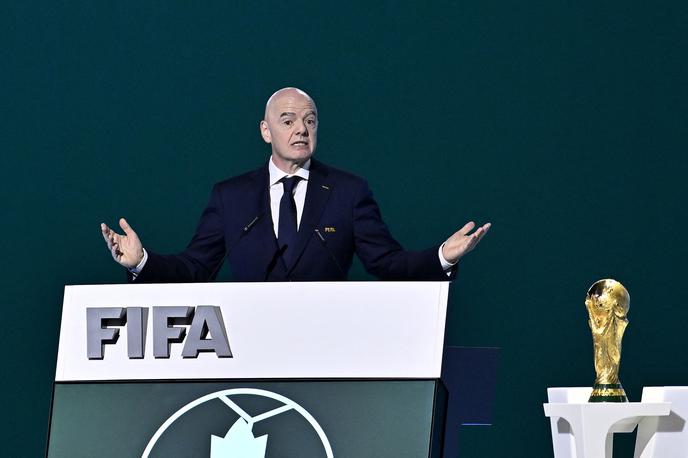 Gianni Infantino | Predsednik Fife Gianni Infantino zagotavlja, da bo Iran nastopil na SP 2026. | Foto Reuters