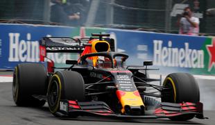 Verstappen ni upošteval rumene zastave in izgubil pole position v Mehiki