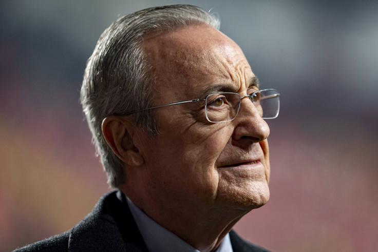 Florentino Perez bo skušal prepričati Viniciusa Juniorja, da ostane pri prvotnih pogojih. | Foto: Guliverimage