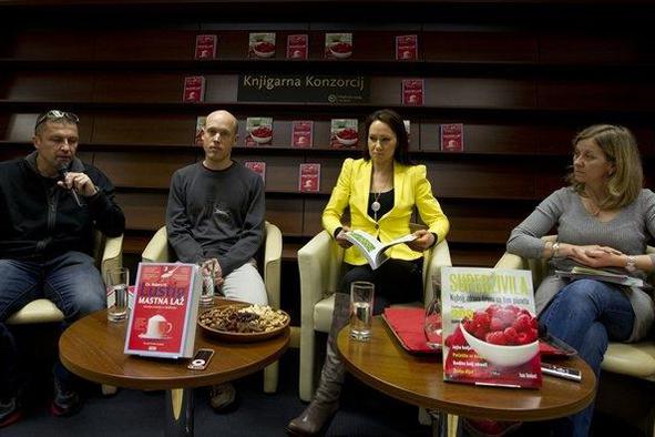 Knjigi s področja prehrane, o katerih se bo govorilo