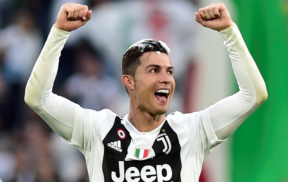 Cristiano Ronaldo | Cristiano Ronaldo se veseli naslova italijanskih prvakov. | Foto Reuters