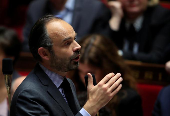 Francoski premier Edouard Philippe je v torek napovedal šestmesečni moratorij na dvig trošarin na gorivo. | Foto: Reuters