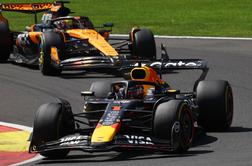 Zvit načrt, da je Verstappen na šprintu premagal McLarna
