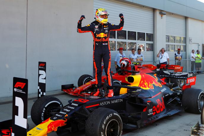 Spielberg F1 2019 | Max Verstappen je še drugo leto zapored VN Avstrije končal na prvem mestu. | Foto Reuters