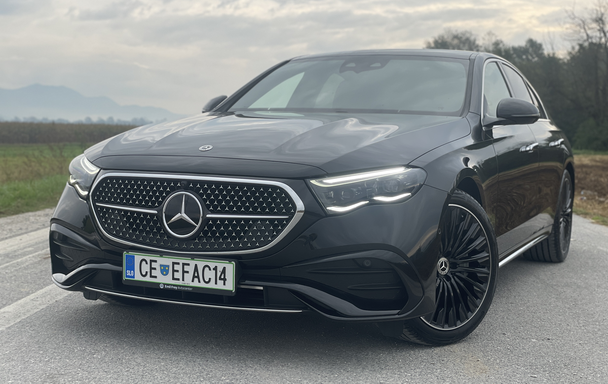 Mercedes razred E | Foto Gregor Pavšič