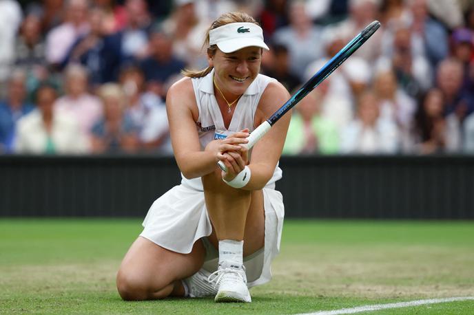 Wimbledon Lulu Sun | Lulu Sun se je sploh prvič prebila v četrtfinale kateregakoli grand slama. | Foto Reuters