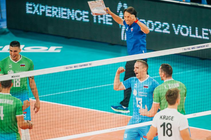 Slovenci bodo osmino finala igrali v soboto ob 17.30. | Foto: Siniša Kanižaj/Sportida