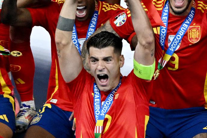 Alvaro Morata | Alvaro Morata se seli k AC Milanu. | Foto Reuters