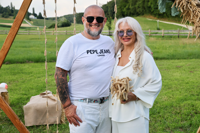 Silvo Bezjak in Melita Biserkova | Silvo Bezjak in Melita Biserkova sta se spoznala, ko je Melita najela vrtnarja za urejanje svoje nove hiše. | Foto Mediaspeed