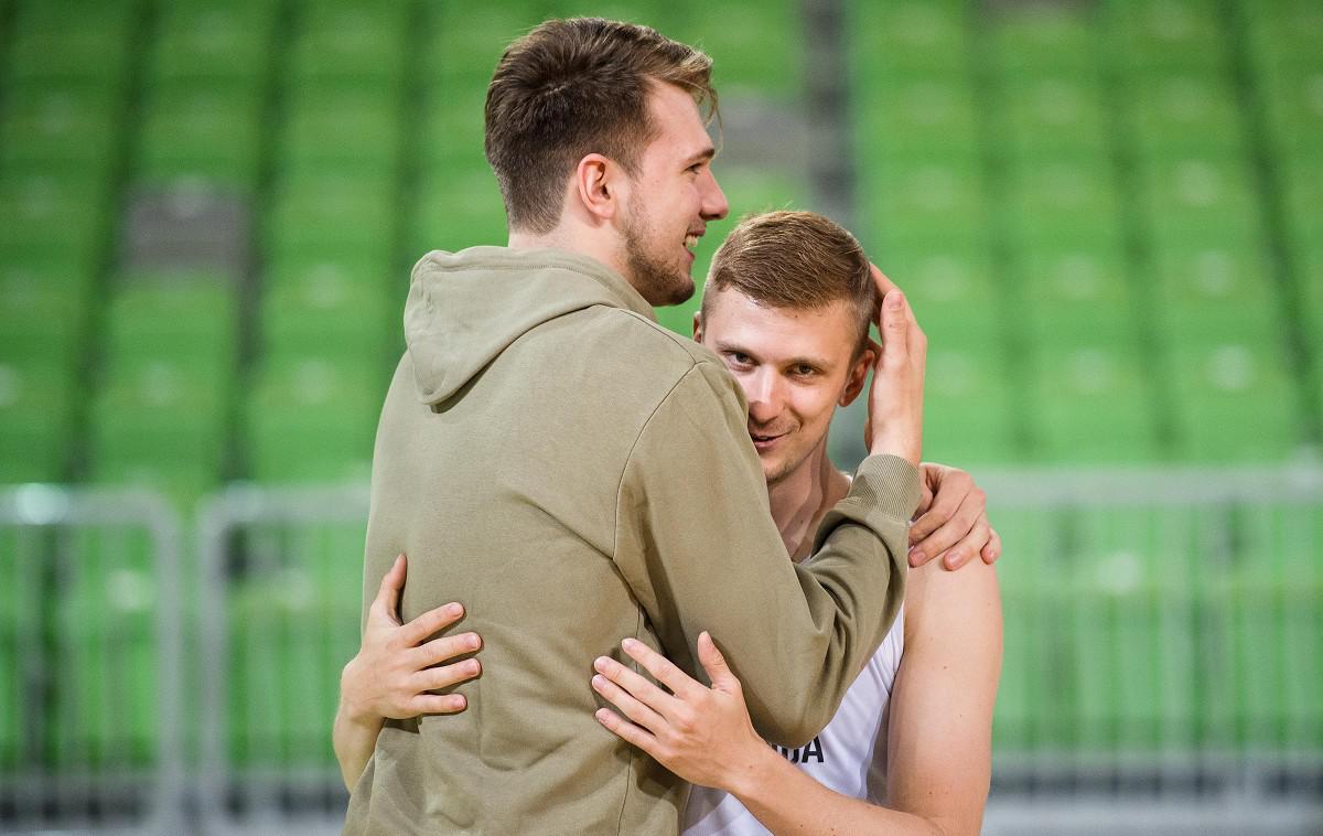 Luka Rupnik Luka Dončić | Luka Rupnik Luka Dončić sta dobra prijatelja. | Foto Aleš Fevžer