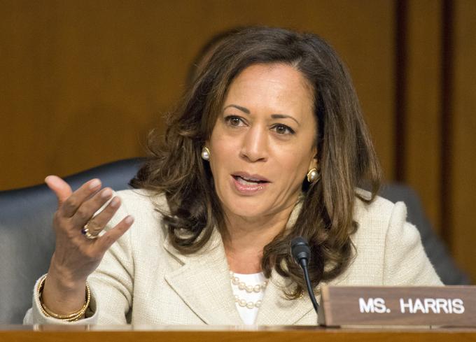 Predsedniška kandidatka ameriških demokratov Kamala Harris je deležna "kritik", ker njena otroka nista tudi njena biološka potomca.  | Foto: Guliverimage