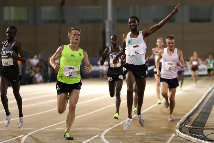 Hassan Mead je končal ero Galena Ruppa v teku na 10 tisoč metrov. | Foto: Getty Images