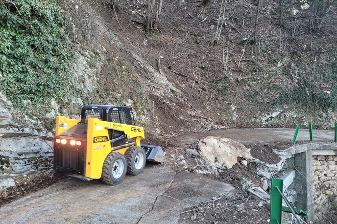 Tolmin | Lokalna cesta Zatolmin–Čadrg bo do nadaljnjega zaprta. | Foto Občina Tolmin/Facebook