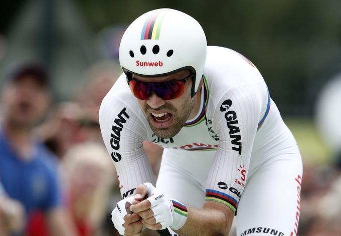 Tom Dumoulin je slavil zmago. | Foto: Reuters