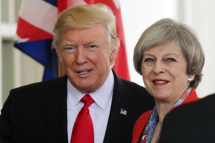 Theresa May Donald Trump | Foto Reuters