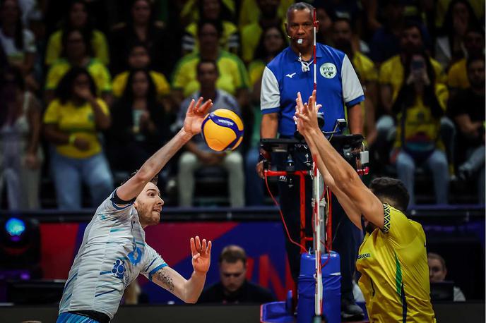 liga narodov Slovenija Brazilija | Slovenci se za bron merijo z Brazilci. | Foto VolleyballWorld