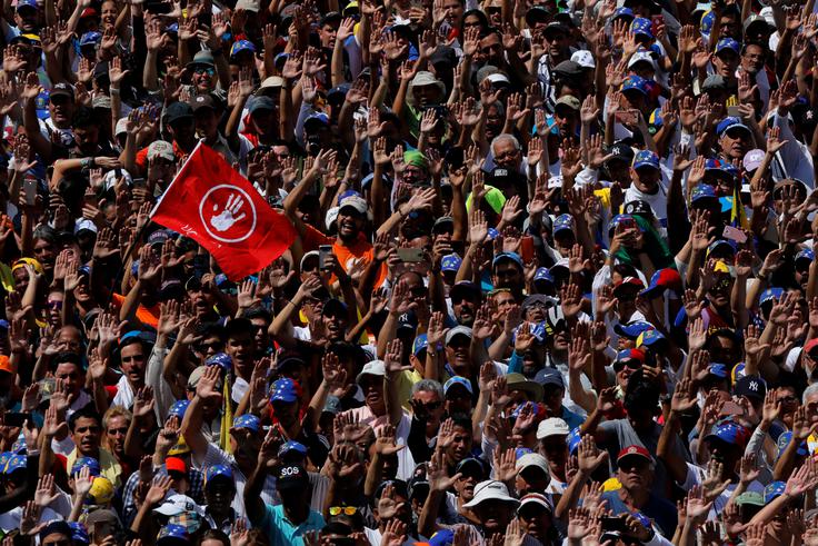 Venezuela Caracas protesti Maduro Guaido | Foto: Reuters
