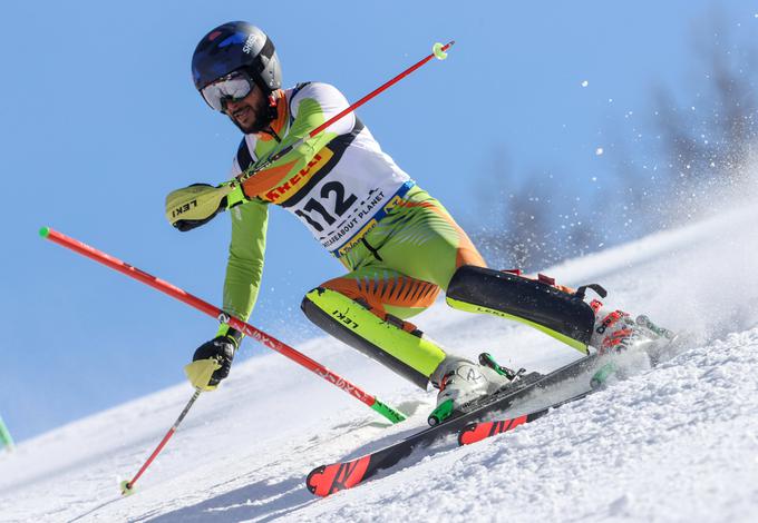 Arif Khan v slalomu na zadnjem svetovnem prvenstvu | Foto: AP / Guliverimage