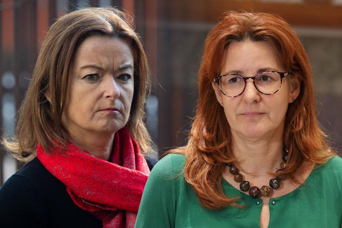 Tanja Fajon, Andreja Katič | Mednarodno kazensko sodišče (ICC) je oktobra lani slovensko sodnico Beti Hohler imenovalo v tričlanski panel, ki med drugim odloča o morebitni izdaji naloga za pridržanje izraelskega premierja Benjamina Netanjahuja zaradi zločinov v Gazi. | Foto STA