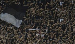 Uefa je kaznovala Partizan s prazno vzhodno tribuno in 90.000 evri