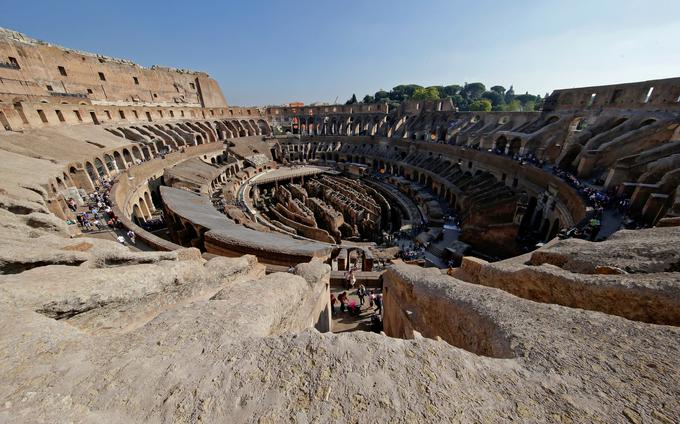 Lani je bil Kolosej s 6,4 milijona obiskovalcev najbolj obiskana znamenitost Italije. | Foto: Reuters