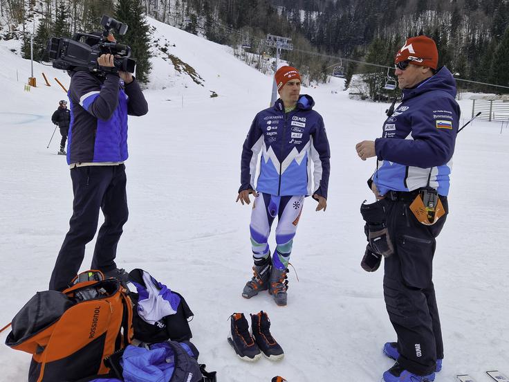 Klemen Bergant bo še naprej bedel nad kariero Žana Kranjca. | Foto: Matej Podgoršek