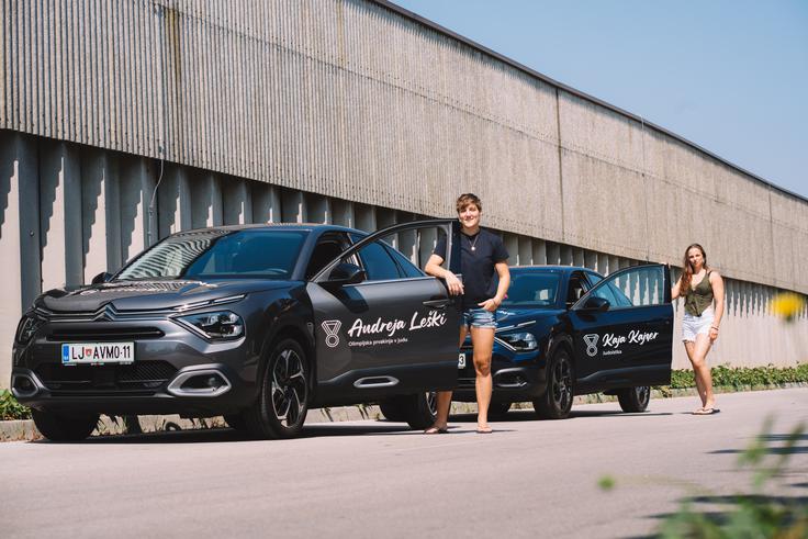 Uspešni slovenski judoiski trenutno vozita Citroën C4. | Foto: Jan Lukanović