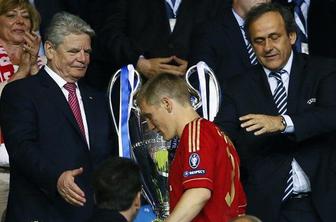 Schweinsteiger se je opravičil nemškemu predsedniku