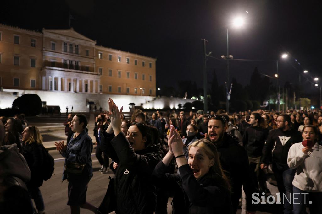 Atene protest