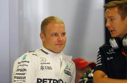 Bottas najhitrejši tudi na drugem treningu