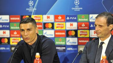 Allegri razrešil vse dvome o prihodnosti Ronalda