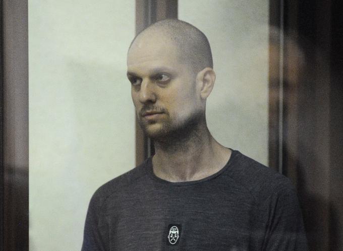 Novinar Evan Gershkovich je bil v Rusiji obsojen na 16 let zapora zaradi vohunjenja. | Foto: Reuters