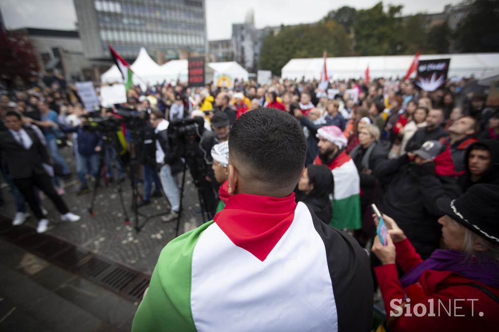 Shod v podporo Palestini