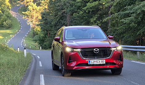 Mazda CX-80: velik SUV, kjer je v ospredju prostor, udobje in odličen dizelski motor