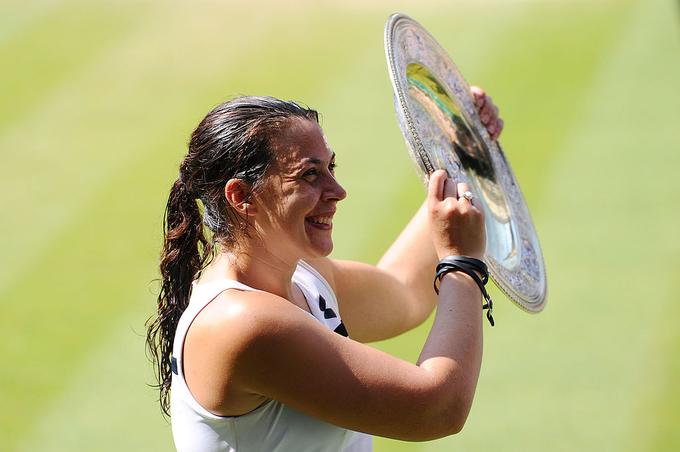 Zelo kmalu po zmagi v Wimbledonu se je odločila, da konča svojo športno pot. | Foto: Gulliver/Getty Images