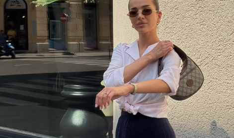 To je stajling, v katerem je zablestela Nika Hohnjec