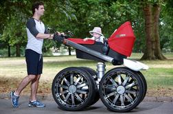 Škoda in otroški voziček: športni geni RS tudi za najmlajše
