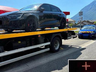 Nov rekord? Z audijem RS3 po francoski avtocesti kar 287 kilometrov na uro.