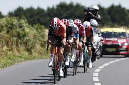 V živo: med ubežniki tudi sloviti Geraint Thomas, glavnina ostaja blizu