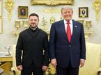 Volodimir Zelenski in Donald Trump
