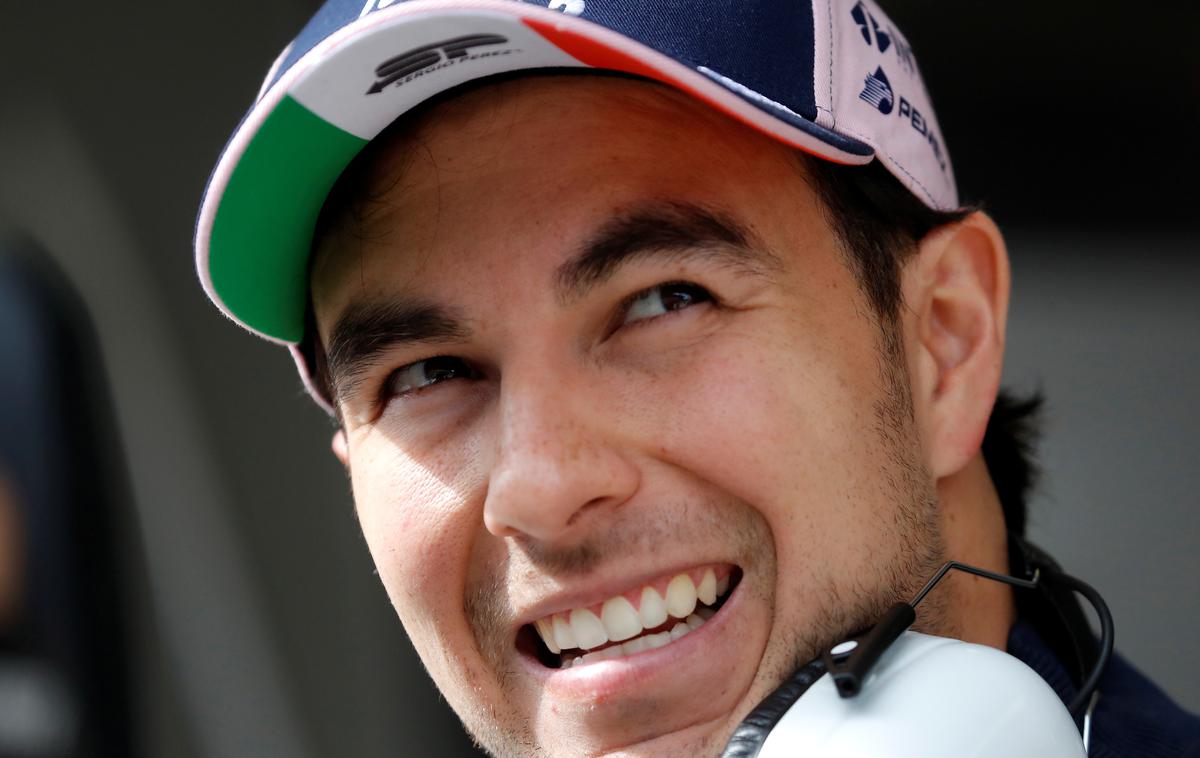 Sergio Perez | Sergio Perez bo izpustil dirko v Silverstonu. | Foto Reuters