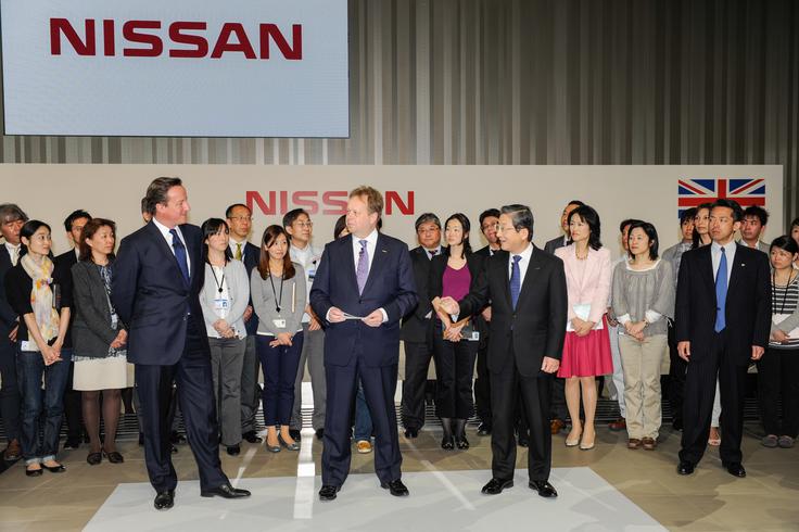Nissan Yokohama Leta 2012 je sedež Nissana v Yokohami obiskal tudi takratni britanski premier David Cameron.
| Foto: Nissan