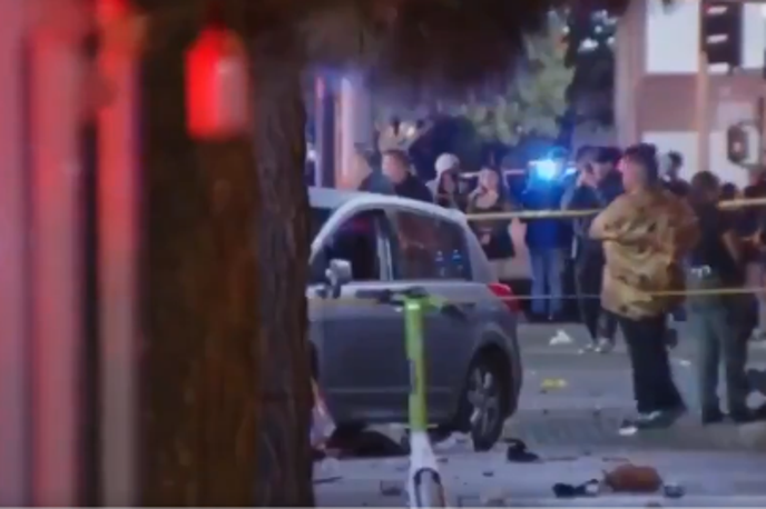 Los Angeles | Incident se je zgodil ob 2. uri po lokalnem oziroma ob 11. uri po srednjeevropskem času v Santa Monici. | Foto X/@FirstSourceNew